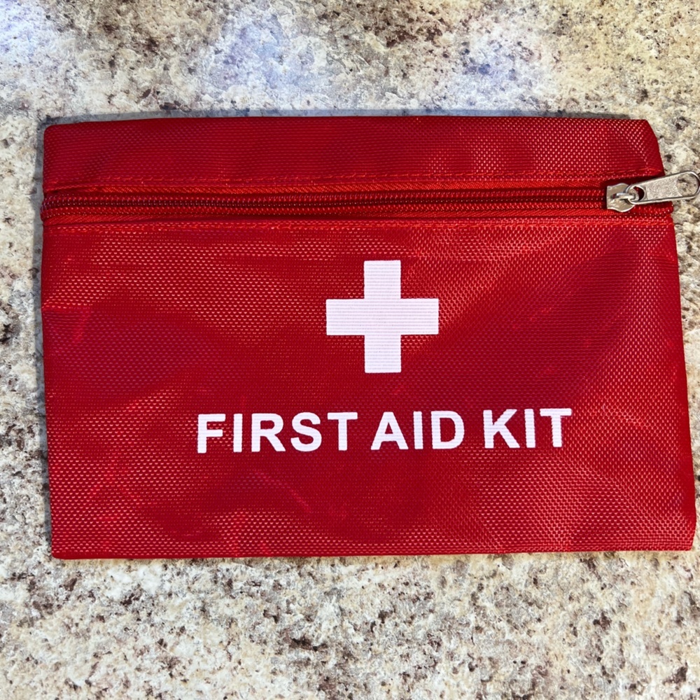 New Portable First Aid Kit Bag Empty Nip